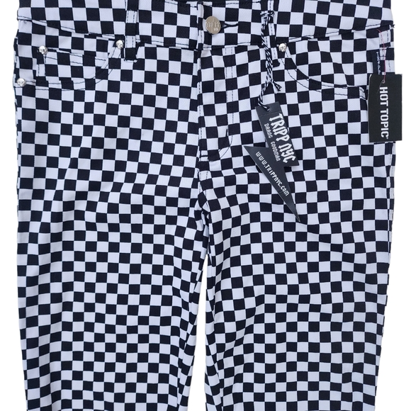 Tripp NYC Checkered Board Jeans - Picture 6 of 6